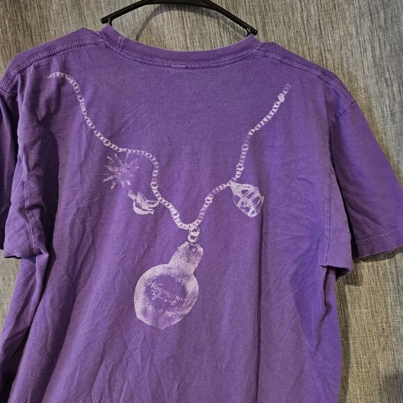Taylor Swift Wonderstruck Fragrance Shirt Womens Large Purple Casual Y2K - Picture 6 of 9
